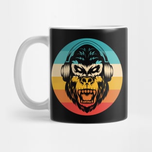 Monkey Music Retro Mug